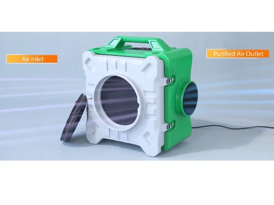 HEPA Air Scrubber with UV-C Lamp
